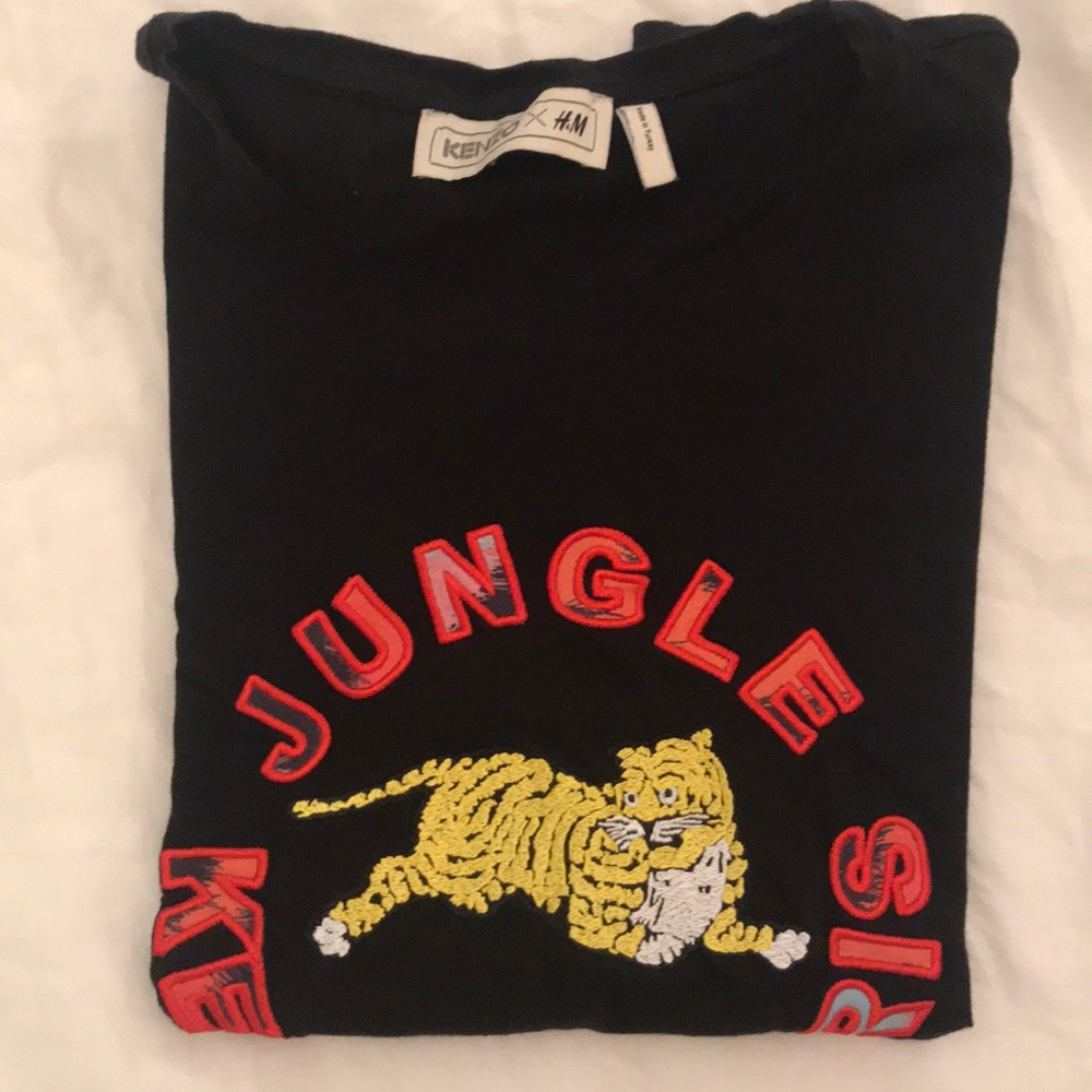 Kenzo Jungle T-Shirt Black, Size M